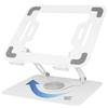 Etsumi PC-Ständer, klappbar, 360 Grad drehbar, PC-Ständer, weiß, bis zu [unterstützt 15,6 Zoll] VE-2482