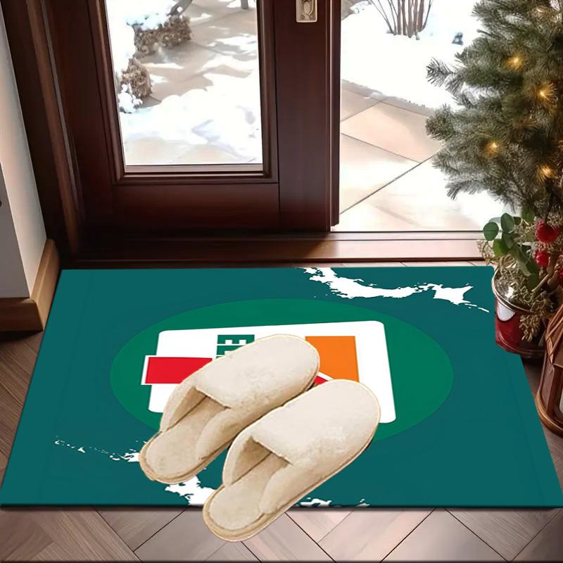 Seven eleven Area Rug Office rug, Chair Rug, Decor Carpet Livingroom bedroom Mat, Large Size Fan gifts Christmas gifts