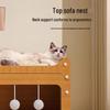 Durable Cat Scratching Board & Bed: All-Season, Anti-Scratch Sofa for Cats