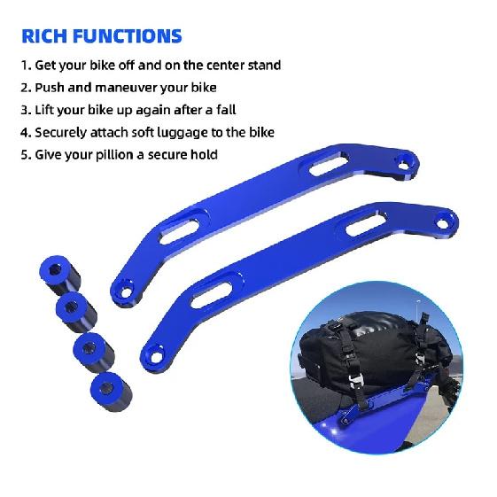 Rear Grab Handle For Yamaha TENERE 700 T700 World Raid T7 XTZ700 2019-2025 Accessories Tenere700 Motorcycle Bar Rail Seat Holder