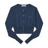 Vivienne WeStwood Bear Orb Logo CaShmere Crop Women S Cardigan 1803002u Y001v K4