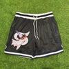 Unisex Trendy Quick-Dry Digital Print Basketball Shorts - American & European High Street Style