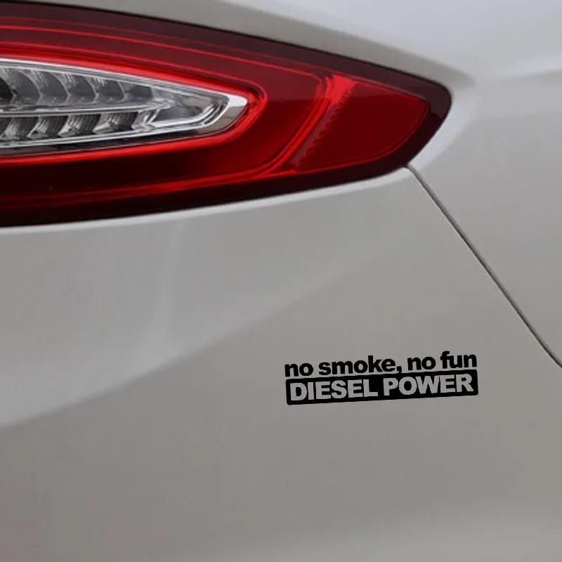 No Smoke No Fun Diesel Power Vinyl Aufkleber Autoaufkleber
