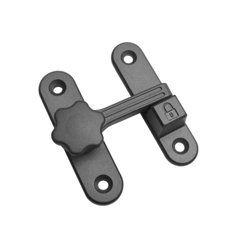 Secure Zinc Alloy Door Lock Latches Easy Installation Designs Accessory for Interior Exterior Door Rustproof Use