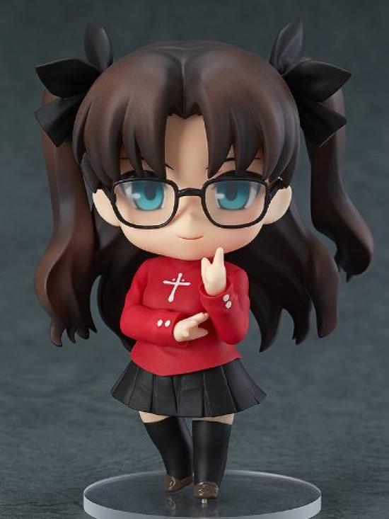 Nendoroid Night Tohsaka Rin ABS PVC Painted Movable Figure Resale Fate/stay Non-scale &