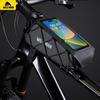 WILDMAN GX100 Waterproof Bicycle Cycling Top Tube Frame Bag Large Capacity MTB Road Bike Travel Front Beams With Touch Screen