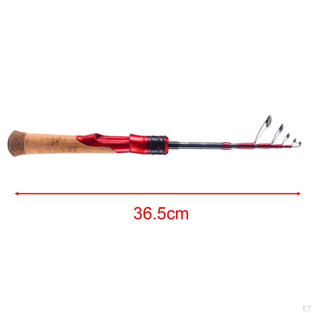 Telescopic Fishing Rod Tool Comfortable Gripping Pole Nonslip Handle for