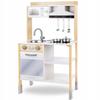 Cuisine en bois pour enfants - GREEN SERIES - GS0061 - Hotte lumineuse et sonore - Accessoires inclus - 100 cm
