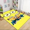 Minions Teamwork Friendship Carpet Rug Soft Washable Antislip Home Living Room Sofa Mats Personalized Christmas Rug