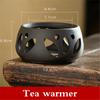 Aromatherapy furnace wine boiling device wine warming pot heating base cook tay Vermilion clay ceramic Cook Coffee candle tea