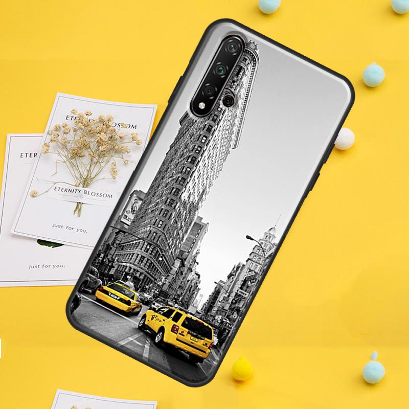 New York City For Huawei Nova 12i 7i 8i 11i 12s 9 10 SE Y91 Y90 Y60 Y70 Y72 Y61 P30 P40 Lite P60 Pro Case