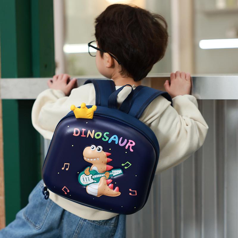 Niedlicher und strapazierfähiger Kinderrucksack aus Oxford-Gewebe mit LED-Licht für Jungen und Mädchen
