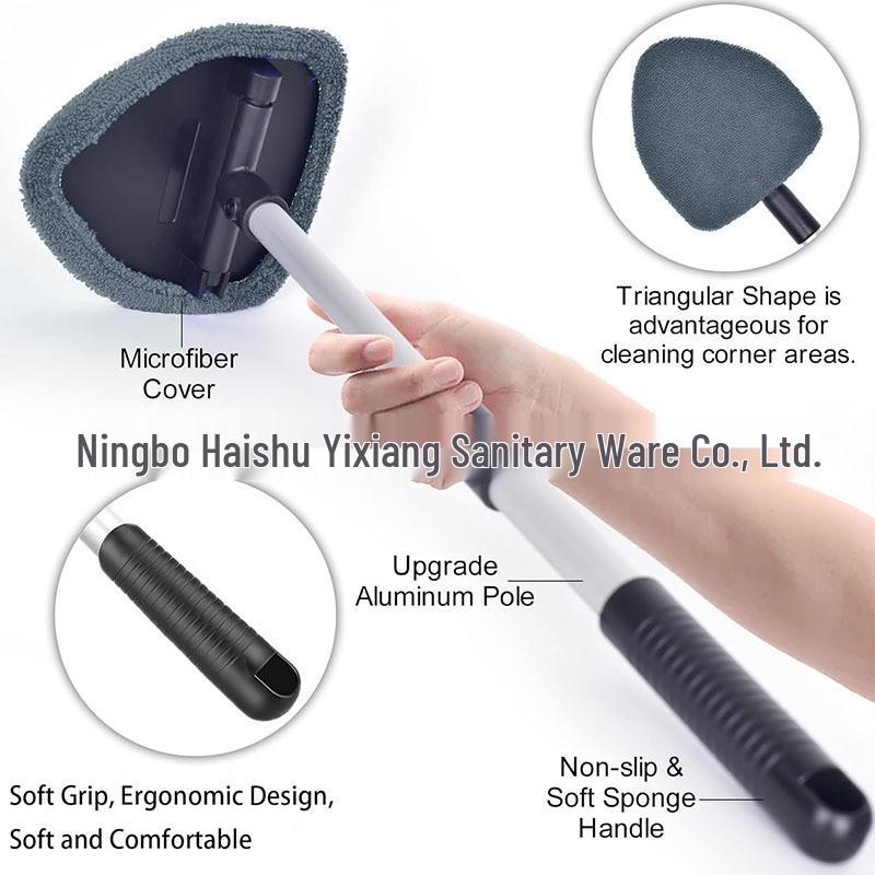 Telescopic Car Windshield Cleaning and Defogging Brush Set