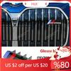 LRIMO1 New 2025 Car Front Grille Badge Emblem For BMW M Logo G60 E60 E46 X3 X4 X5 X6 F48 G01 E84 E83 F39 F10 F30 G11 G07 G86 G80 E90 E6
