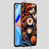 Pumpkin Autumn Leaves Coffee Case For Realme C67 C63 C55 C53 C35 C25 C21 GT 2 3 5 6 10 11 12 13 Pro Plus 5G Soft TPU Phone Cover