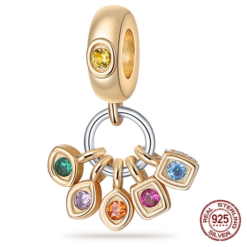 Marvel Disney Snow White Tree Elf Mickey 925 Silver Charms for DIY Jewelry Making Women Gift Bracelet