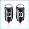 Mini Car Charger 12-24V Lighter Fast Charging Car USB Type C Charger For Volvo XC60 XC90 S60 S80 S40 V40 V60 V70 V50 XC70