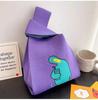 Sommer Damen Niedliche Mini-Tasche Vielseitige Mode Handytasche Cartoon Gestrickte Handtasche Umhängetasche Umhängetasche