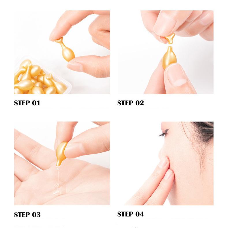 Fullerene Oligopeptide Extravagant Moisturizing Essence Placenta Capsule Chicken Drumstick Granule Essence Skin Care Products