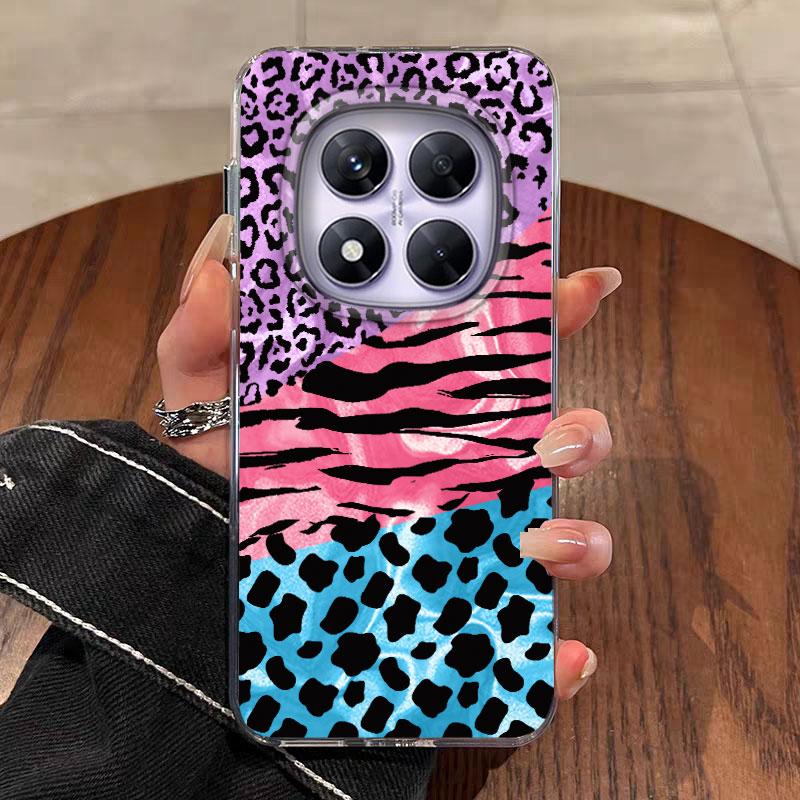 Case For Redmi Note 14 13 15 Pro 5G 13 13C 14C 15C A3 A5 Phone Cover Summer Vibes Funny Snow Mountain Bumper Protective Silicone