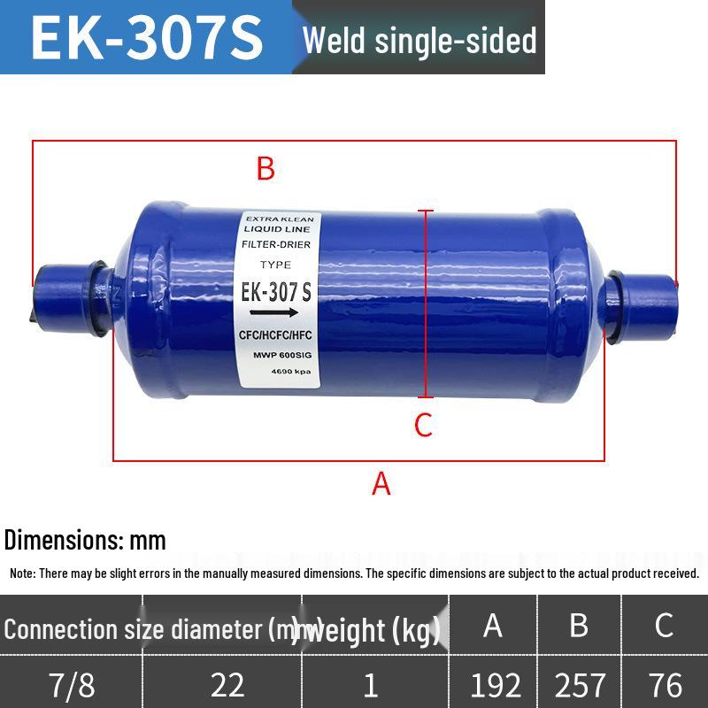 Central Air Conditioning Cold Storage Dryer Filter Unit - Refrigeration Accessories 083/084