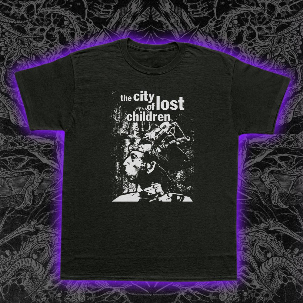 City of Lost Children T-Shirt 1995 Cult Sci-Fi Fantasy Film Graphic Movie Tee