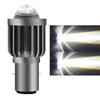 H4 Led H6 Ba20D Led Motorsykkel Lyspærer Csp Hvit Gul Hi Lo Lampe