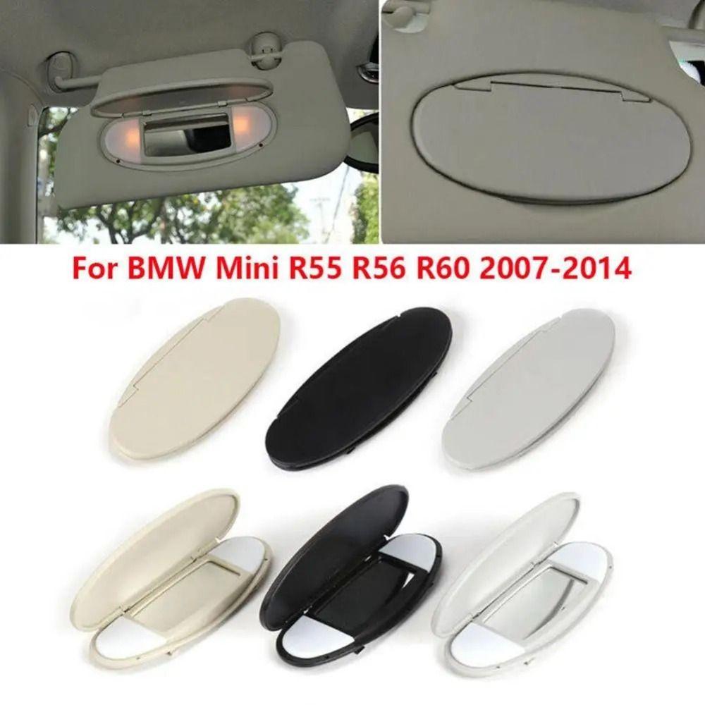ABS Car Sun Visor Lamp Slice Vanity Mirror Cover for MINI Cooper S One D JCW R55 R56 R57 R59 R60