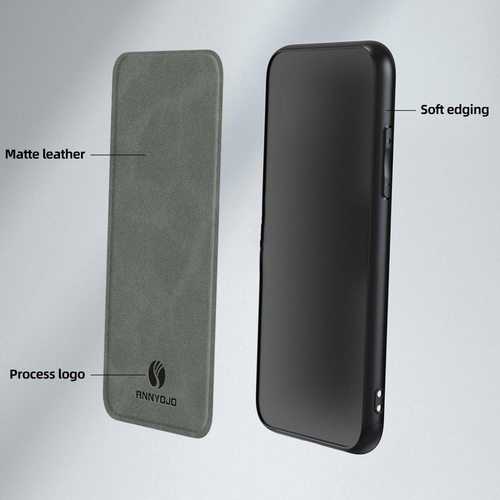 ANNYOJO For Xiaomi Redmi Note 15 Pro 5G (Global) Case PU Leather + PC + TPU Anti Drop Phone Back Cover