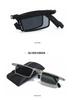 2024 Foldable Polarized UV Protection Sunglasses, Small Square Frame for Men & Women