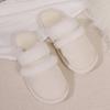 Fashion New Fur Slippers For Women Winter Fluffy Fashion Warm Thick Sole Plush Cozy Slides For Home Indoor Platform Cotton Shoes