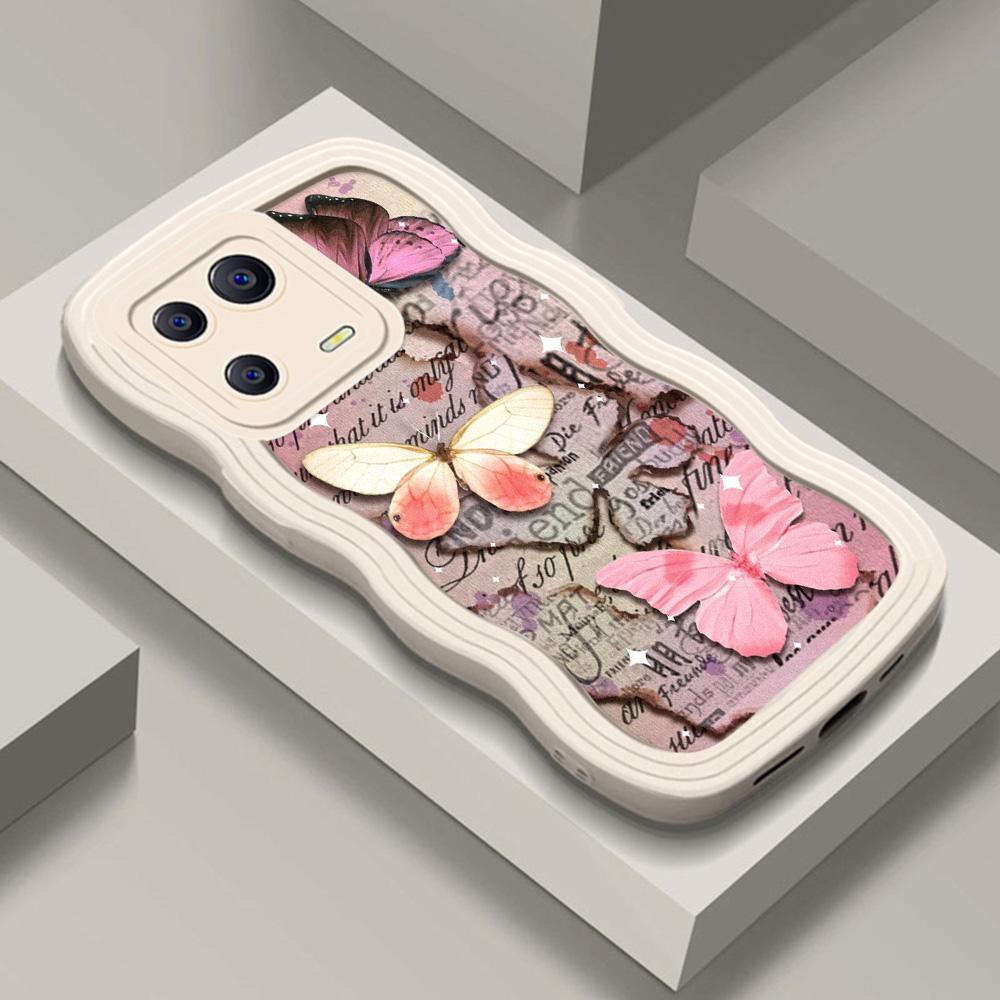 Mobile Phone Cases for iPhone 11 13 XR 15 Pro Max 12 14 Pro Max Case iPhone 16 7 Plus 8 Plus XS Max Big Wave Solid Color Cartoon Anti-drop Waterproof