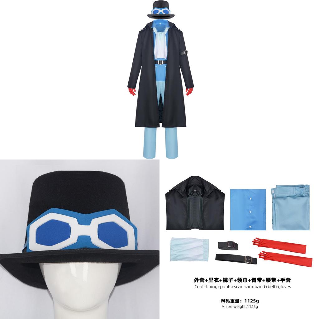 Sabo Cosplay Costume With Spandex Fabric For Anime Role Play