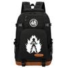 Dragon Ball Print Oxford Backpack School College Travel Lightweight Dual-Strap Laptop Bag Unisex 20L Capacity