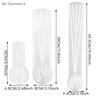 {Summer2} Multifunctional Mandala Drawing Template Acrylic Drawing Ruler Transparent Circular Arc Straight Line Drawing Tool
