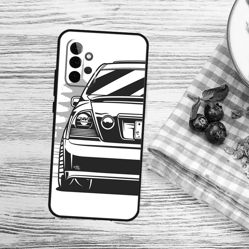 JDM Car Cover For Samsung Galaxy A15 A25 A35 A55 A53 A33 A13 A52 A32 A12 A51 A71 A14 A34 A54 Case