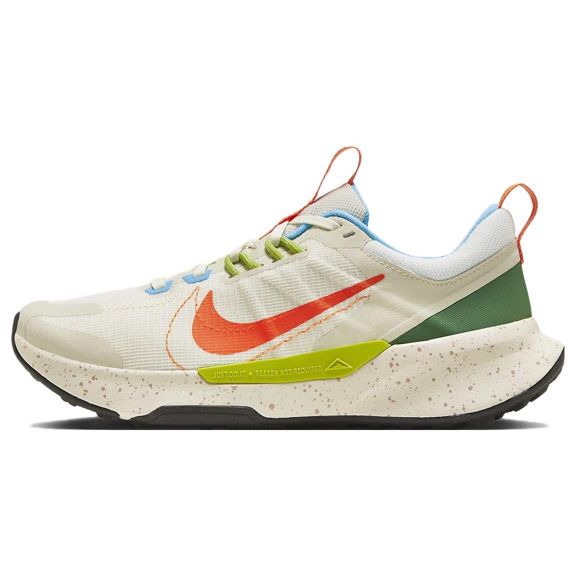 Nike Juniper Trail 3 Beige Orange Green Men s Trail Running Shoes FN3450-181 EU 36
