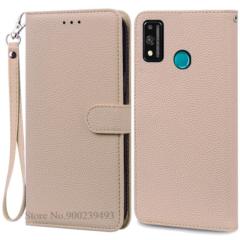 For Honor 9X Lite Etui Lær Flip Lommeboketui For Honor 9X Lite JSN-L21 JSN-L22 JSN-L23 Deksel Honor 9 X Lite Telefonetui Fundas