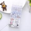 Pix cu Gel Desen Animat Drăguț - Cutie cu Buton Apăsabil Papetărie pentru Studiu și Birou