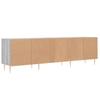 TV Cabinet Gray Sonoma 150 x 30 x 44.5 cm Engineered Wood