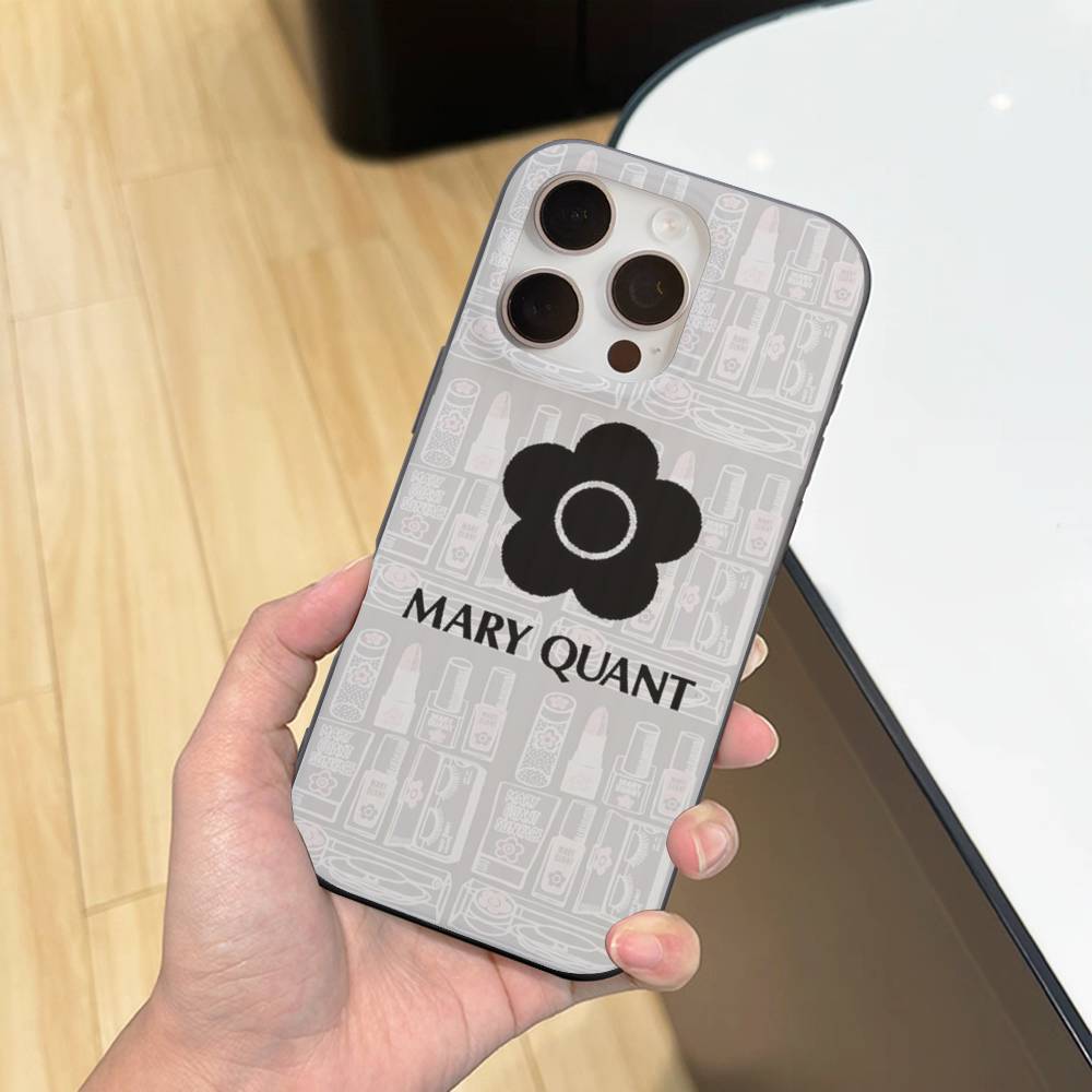 Modemarke Q-Quant Mary Für IPhone 17 16 15 11 12 13 14 Pro Max Plus Pro Wellige Transparente Rückseite Handyhülle