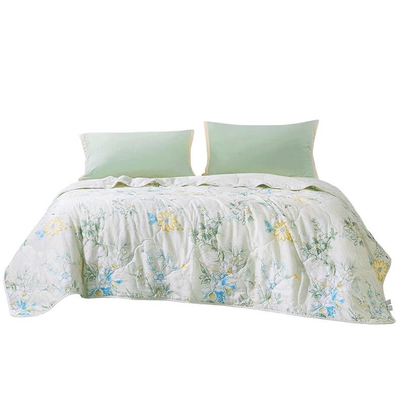 FUANNA Washable Cotton Seven-Hole Summer Quilt