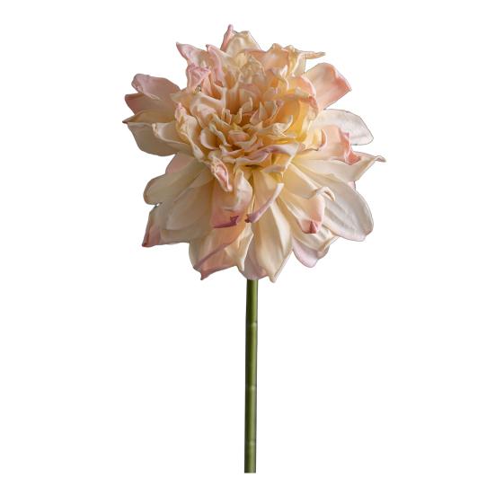 6 Stück Künstliche Dahlienblumen 11" Falsches Seiden-Dahlien-Bouquet mit Stiel für Hochzeitsbouquets Zuhause Büro Tischmittelstück Blumengestecke