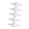 5PCS Plastic Check Valve Non Return One Way Valve for Water Treatment
