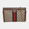 [Pre-Owned] Ophidia GG Monogram Iconic Web Stripe Medium Shoulder Bag - Very Good #1P5BO4T