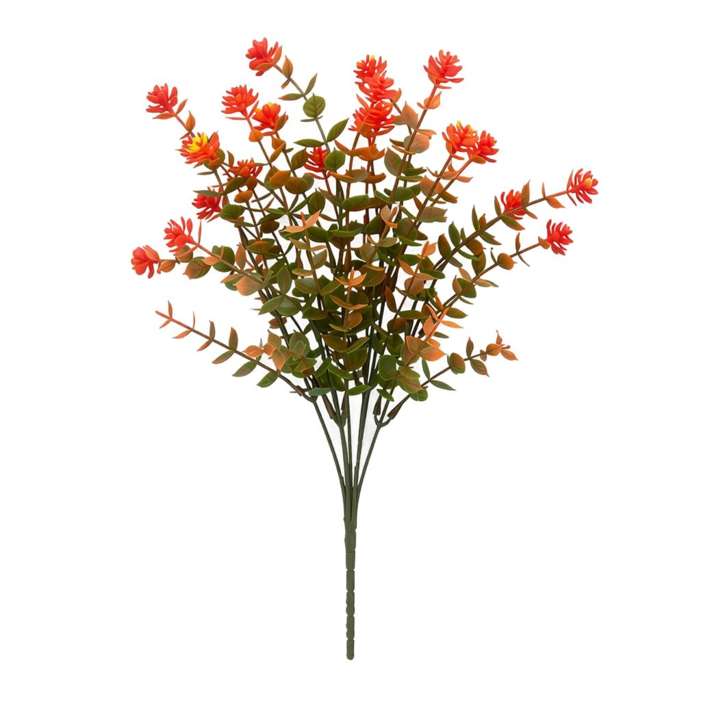 7-Branch Artificial Flowers for Home Decor Desktop Fake Plant Decoration