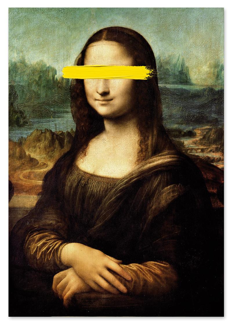 

Plakat Mona Lisa da Vinci pop art 30x40 cm