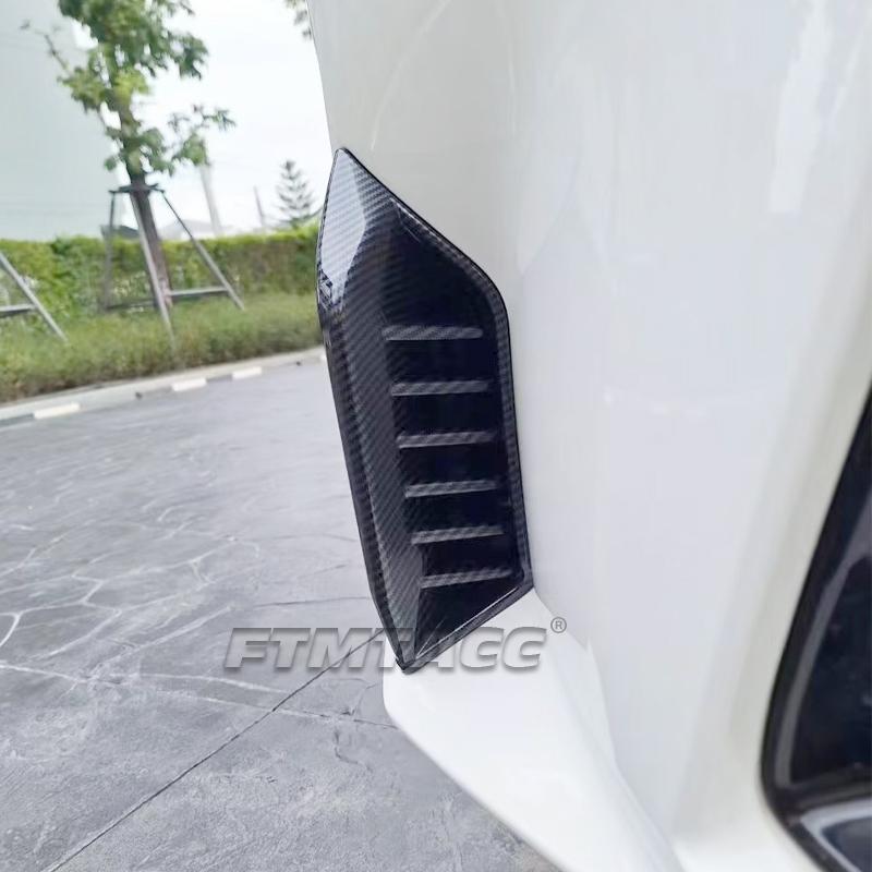 For Toyota Yaris Ativ Vois 2024 ABS Carbon Fiber Door Handle Cover Door Bowl Frame Trim Protection Sticker Accessories