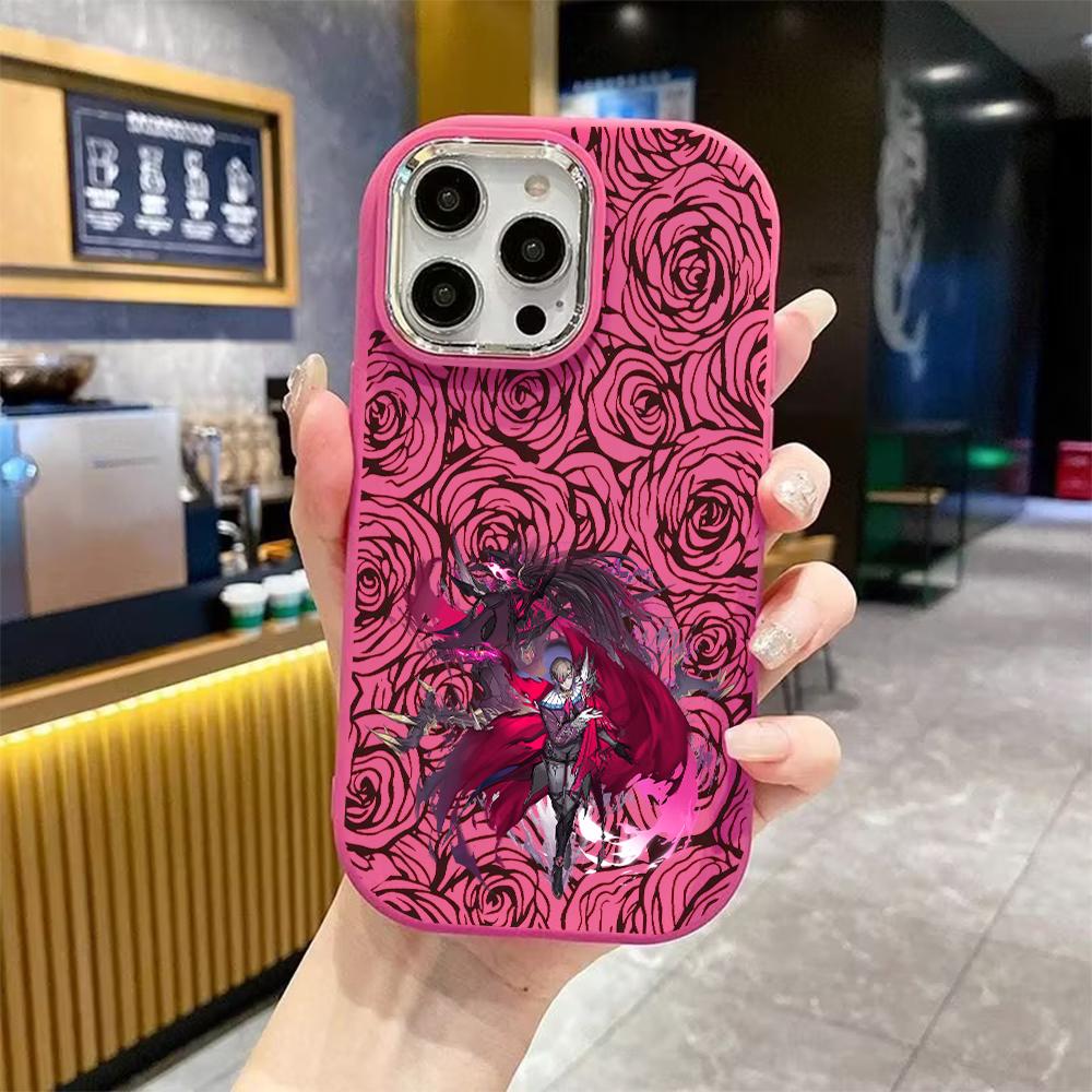 Phone Case: 2D Flat Design Suitable for iPhone 18 17 16 15 14 13 Pro Protective Case, Couple Style, Male Character, Christmas and Halloween Gift