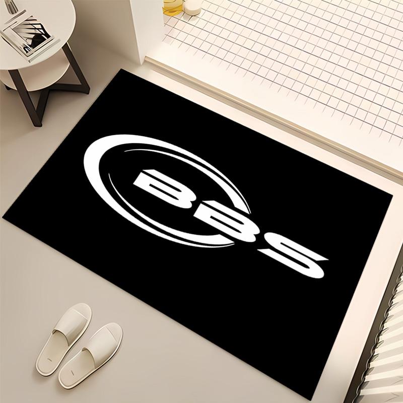 Car B-BBS Print Area Rug - Soft,Washable Non-Slip Indoor Mat,Living Room,Home Office Decorative Rug